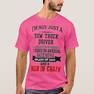 Tow Truck Driver Birthday kerstcadeauPresent 1 T-shirt