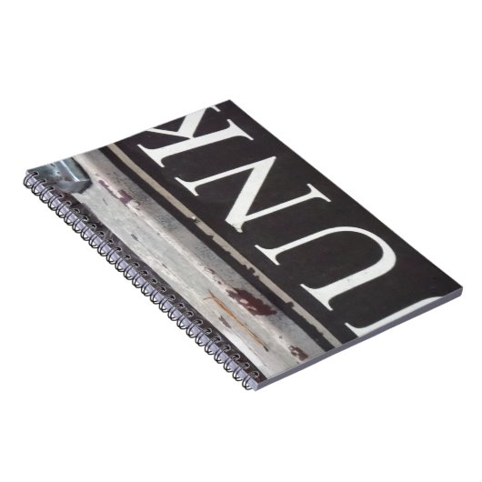 Tow Truck JUNK SIGN Notitieboek (Rechterzijde)