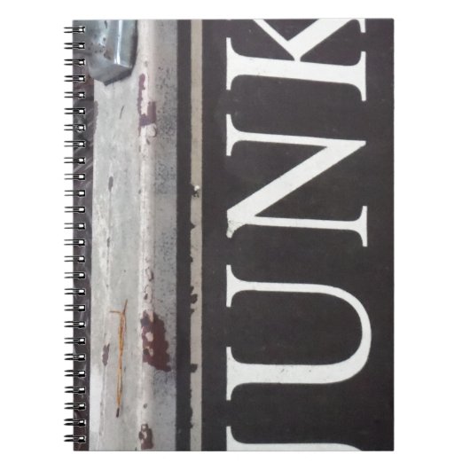  Tow Truck JUNK SIGN Notitieboek (Voorkant)