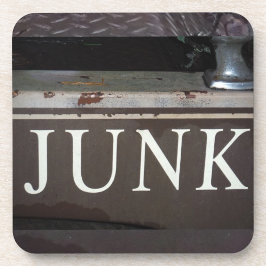  Tow Truck JUNK SIGN Onderzetter (Voorkant)