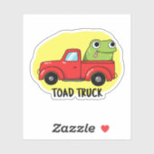 Tow Truck Pun Sticker (Vel)