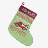 Tow Truck Ugly met Kerstmis Grote Kerstsok (Voorkant (Hangend))