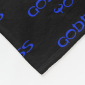 Towanda Goddess Yoni Fleece Deken (Hoek)