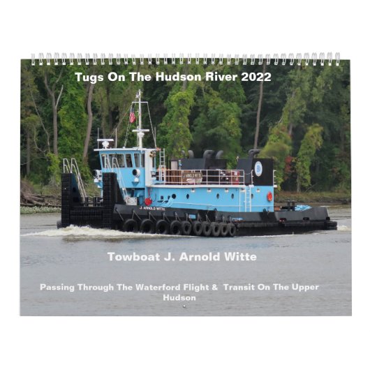 Towboot " J. Arnold Witte" kalender 2022 (Hoes)