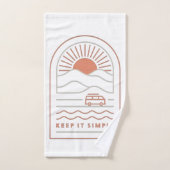 Towel set (Serviette à main)