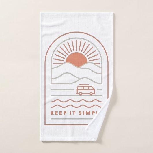 Towel set (Serviette à main)