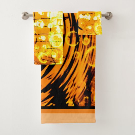 TOWEL SET, warme tonen Bad Handdoek (Insitu)