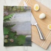Towel Tuscan Grapes Vineyard Kitchen Theedoek (Quarter Fold)