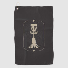 Towel voor een verhoogd schijfGolf-mandje Golfhanddoek