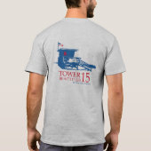 Tower 15 Beach Club T-shirt (Achterkant)