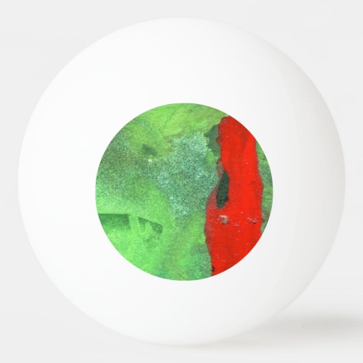 "Tower #1" Abstract design pingpong Ball (Voorkant)