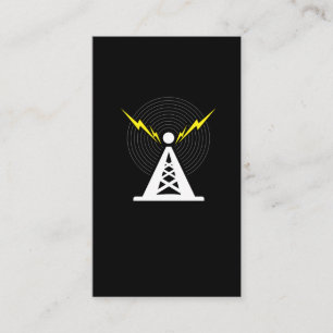 Tower Antenna Ham Radio Operator Visitekaartje