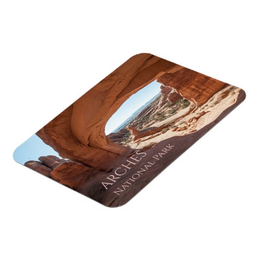 Tower Arch, Arches National Park, Utah Ansichtkaar Magneet (Linkerzijde)