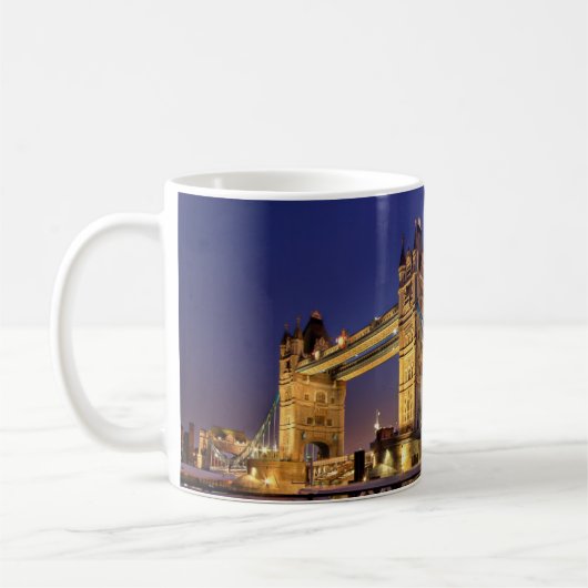 Tower Bridge à Night Mug (Gauche)