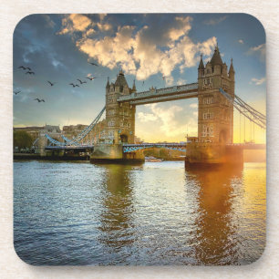 Tower Bridge à Sunset Dessous de verre