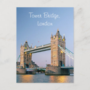 Tower Bridge, carte postale Londres