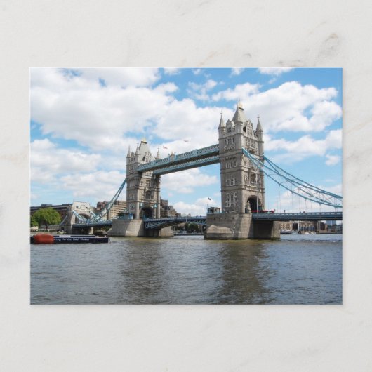 Tower Bridge, carte postale Londres (Devant)