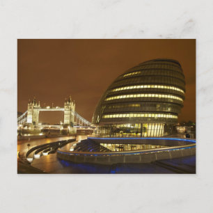 Tower Bridge, en Greater London Authority Briefkaart
