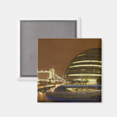 Tower Bridge, en Greater London Authority Magneet (Voorkant / Achterkant)