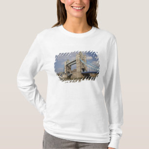 Tower Bridge en rivier de Theems, Londen, T-shirt