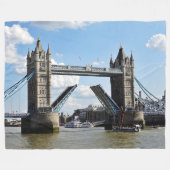 TOWER BRIDGE FLEECE DEKEN (Voorkant (Horizontaal))
