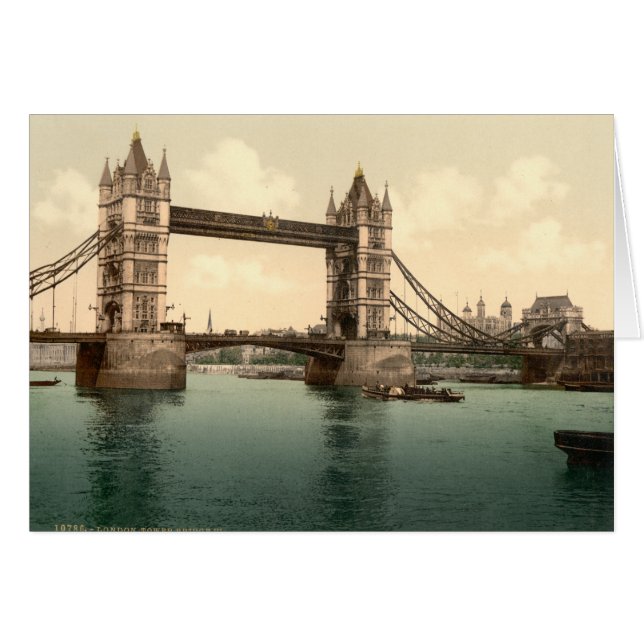 Tower Bridge II, Londen, Engeland (Voorkant Horizontaal)