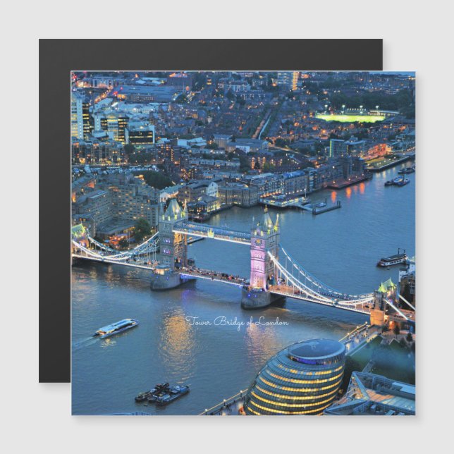 Tower Bridge in Londen (Voorkant / Achterkant)