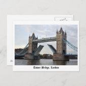 Tower Bridge, Londen Briefkaart (Voorkant / Achterkant)