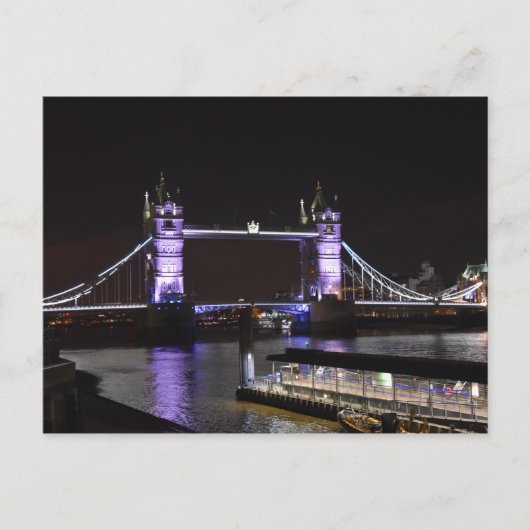 Tower Bridge, Londen Briefkaart (Voorkant)