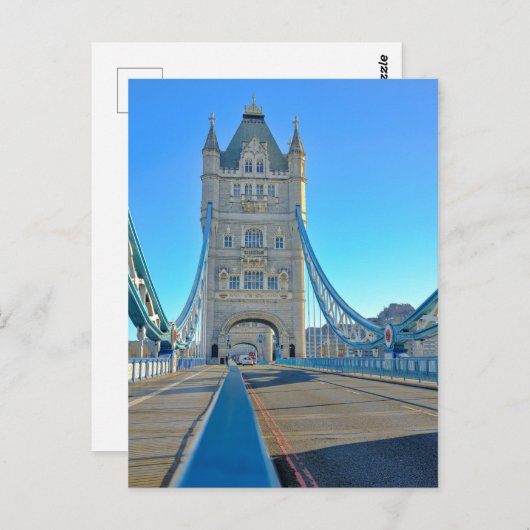 Tower Bridge, Londen Briefkaart UK (Voorkant / Achterkant)