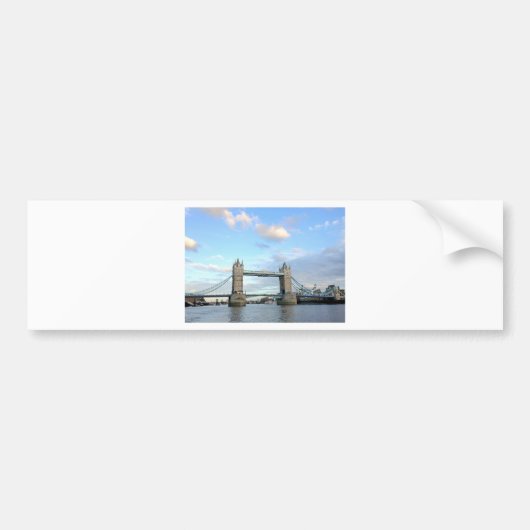 Tower Bridge-Londen Bumpersticker (Voorkant)