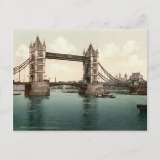 Tower Bridge, Londen c.1895 Briefkaart