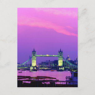 Tower Bridge, Londen, Engeland 2 Briefkaart