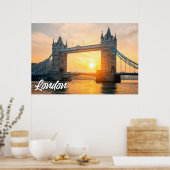 Tower Bridge, Londen, Engeland Poster (Keuken)