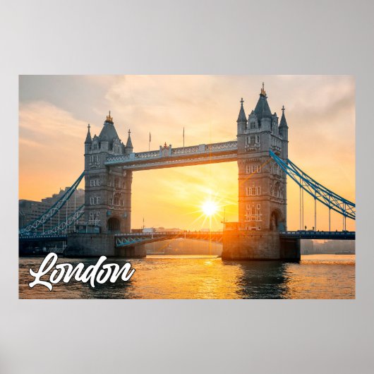 Tower Bridge, Londen, Engeland Poster (Voorkant)