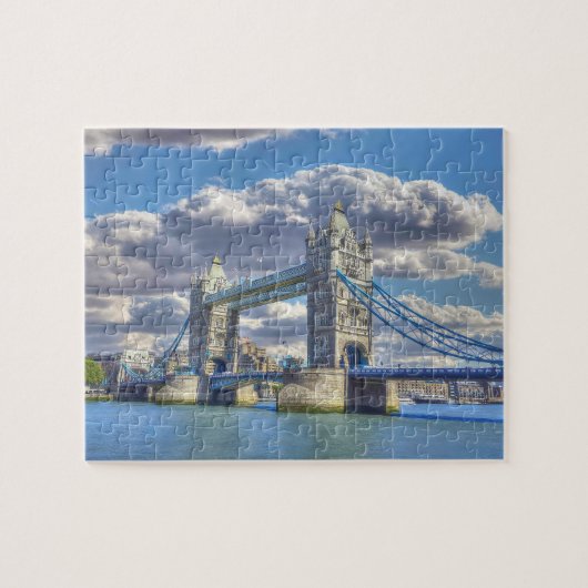Tower Bridge Londen. Legpuzzel (Horizontaal)