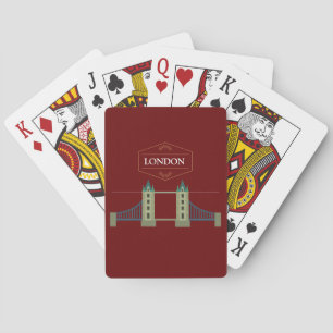 Tower Bridge Londen Pokerkaarten