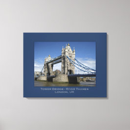 Tower Bridge, Londen, Verenigd Koninkrijk Canvas Afdruk