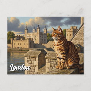 Tower Bridge Londen Verenigd Koninkrijk Reizen Briefkaart