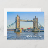 Tower Bridge London UK Briefkaart (Voorkant / Achterkant)