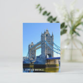 Tower Bridge London UK Briefkaart (Staand voorkant)