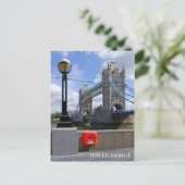 Tower Bridge London UK Carte postale (Debout devant)