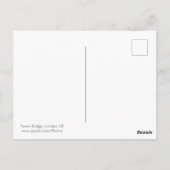 Tower Bridge London UK Carte postale (Dos)