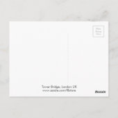 Tower Bridge London UK Carte postale Vintage (Dos)