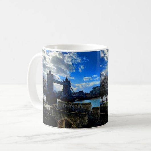 Tower Bridge, Londres #1 Mug (Devant gauche)