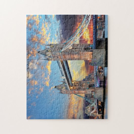 Tower Bridge Londres. Jigsaw Puzzle (Vertical)