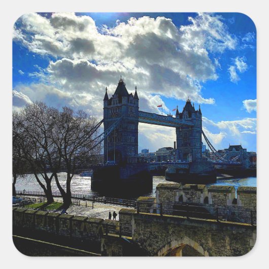 Tower Bridge, Londres Stickers #1 (Devant)