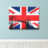 Tower Bridge of London Canvas Afdruk (Insitu (Houten vloer))