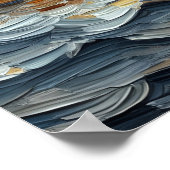 Tower Bridge olieverfschilderij Poster (Hoek)