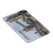 Tower Bridge opgetild uitzicht koelkastmagneet Magneet (Rechterzijde)